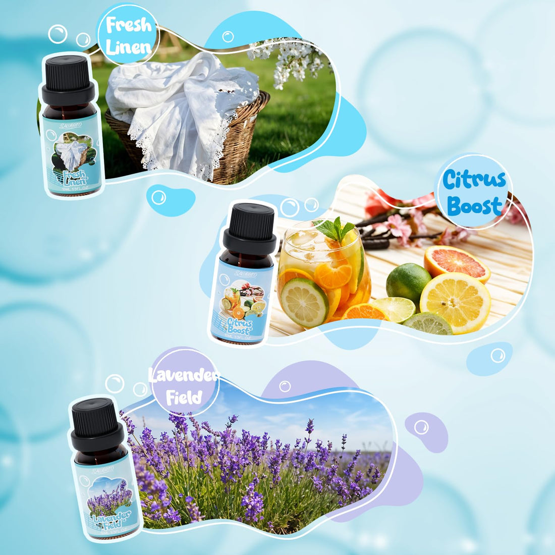 SALUBRITO Halloween Fragrance Oils Set