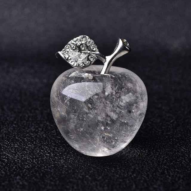 Natural Crystal Apple Colorful Quartz Stone Opal Decoration - CRYSTALOIL