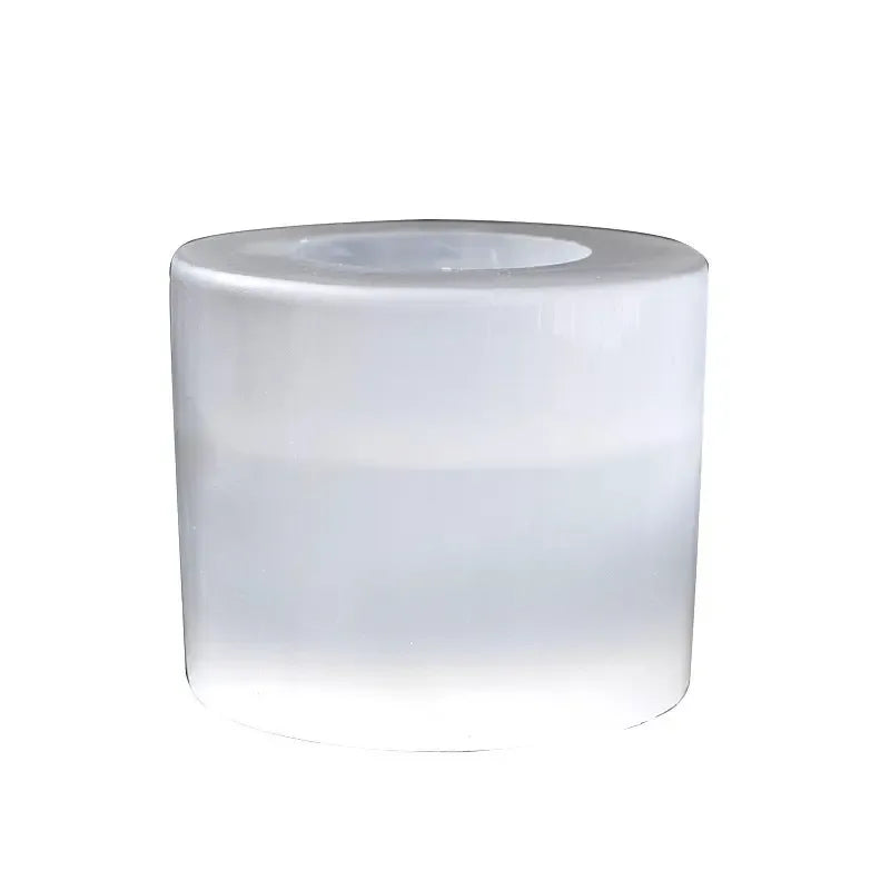 Natural Crystal Candlestick - CRYSTALOIL