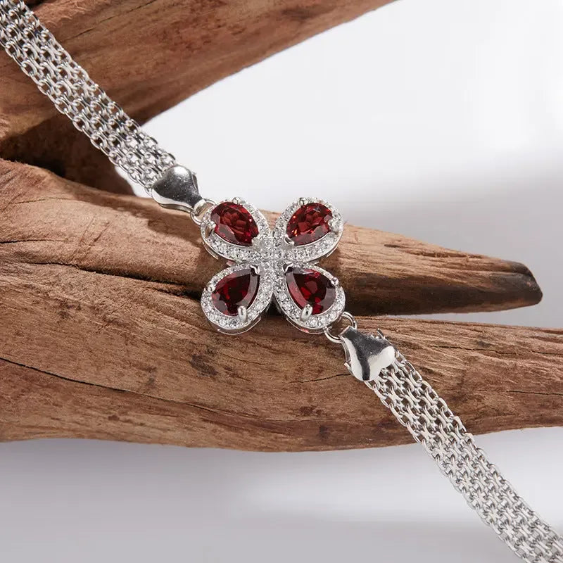 Natural Stone Treasure Bracelet - CRYSTALOIL