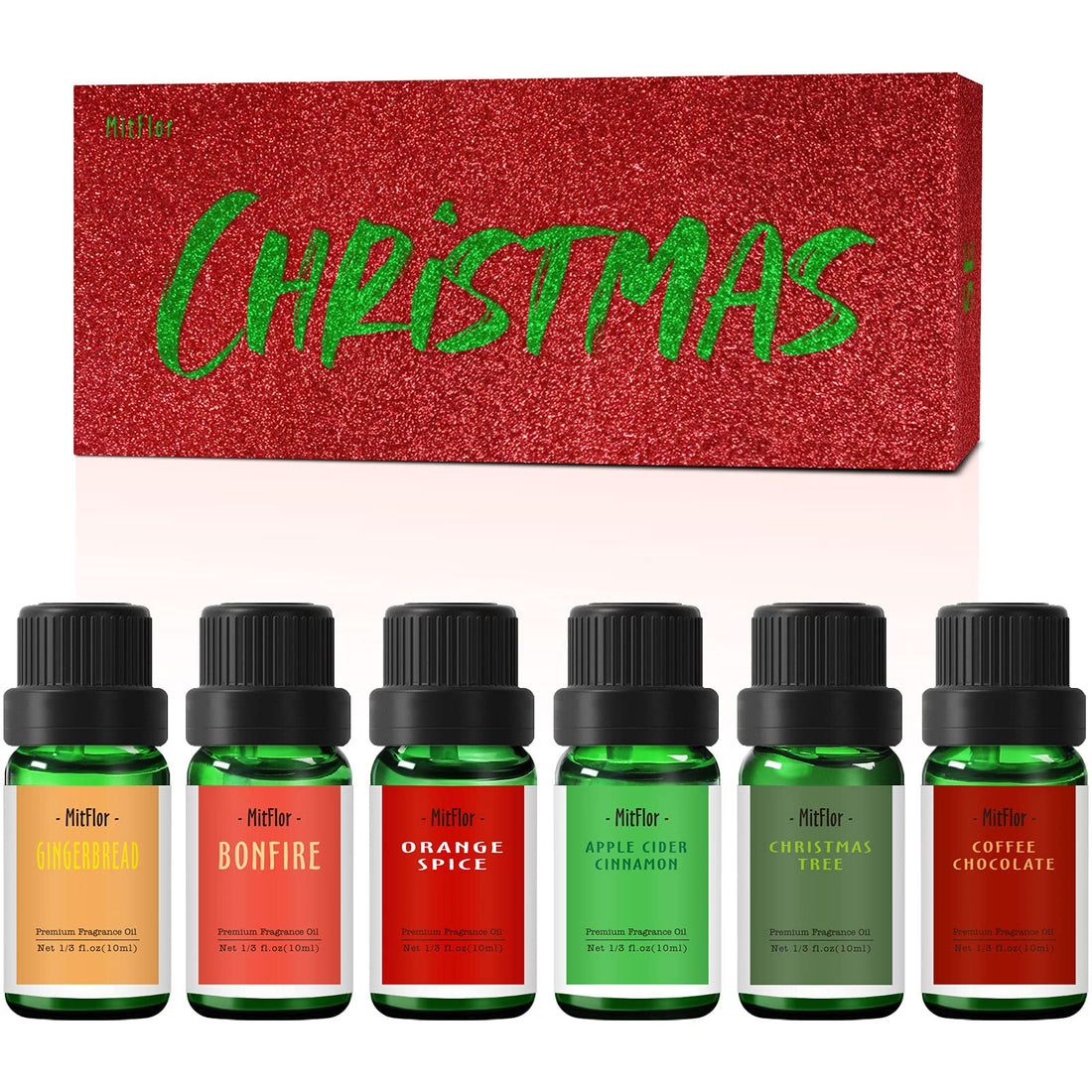 6 Fall Scents for Diffusers, Candles & Soaps (10ml Each)