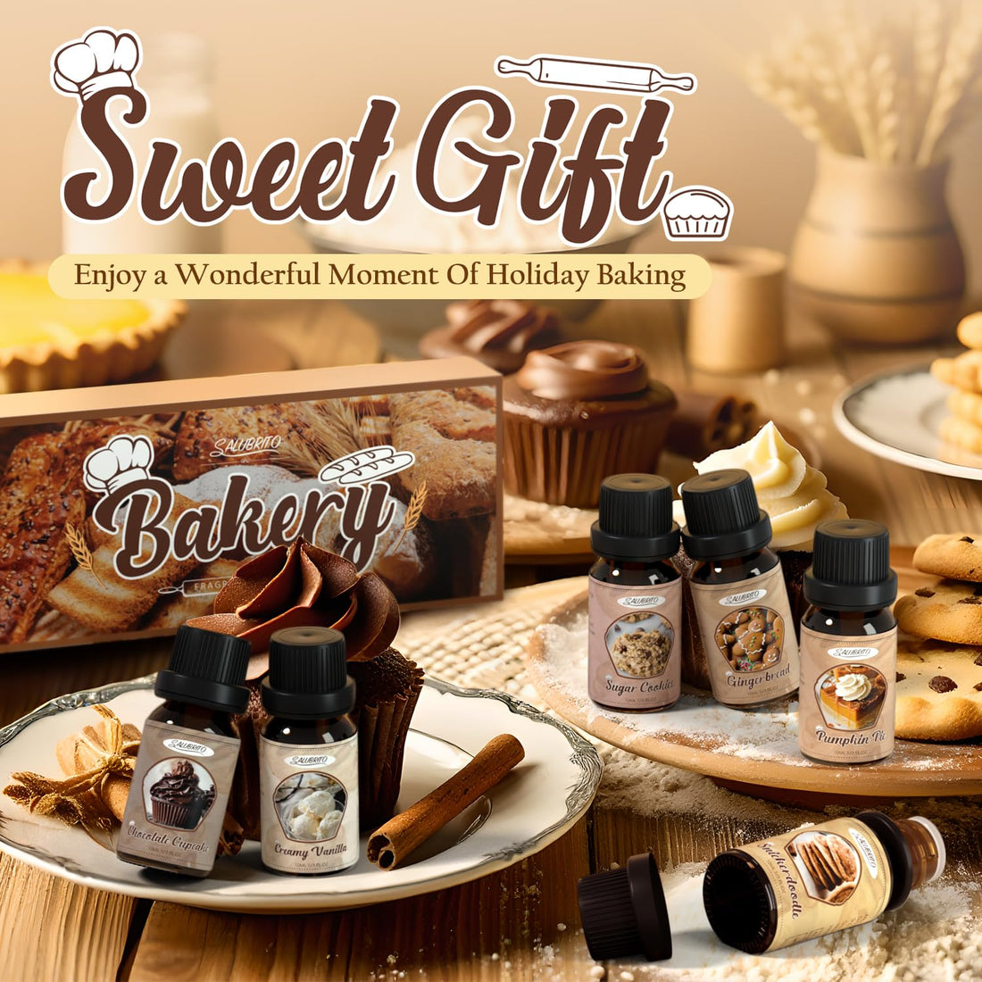 SALUBRITO Halloween Fragrance Oils Set