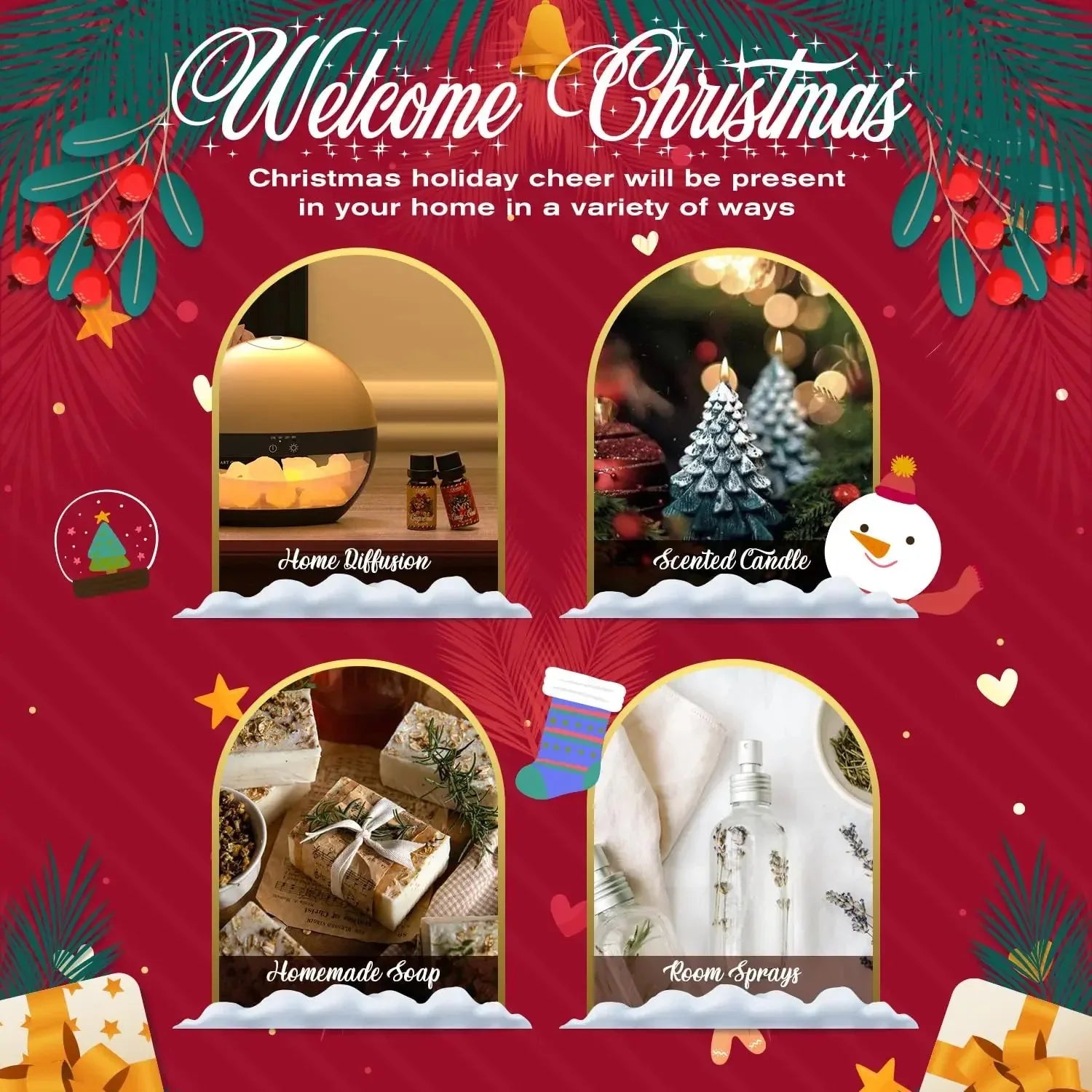 SALUBRITO Halloween Fragrance Oils Set - CRYSTALOIL