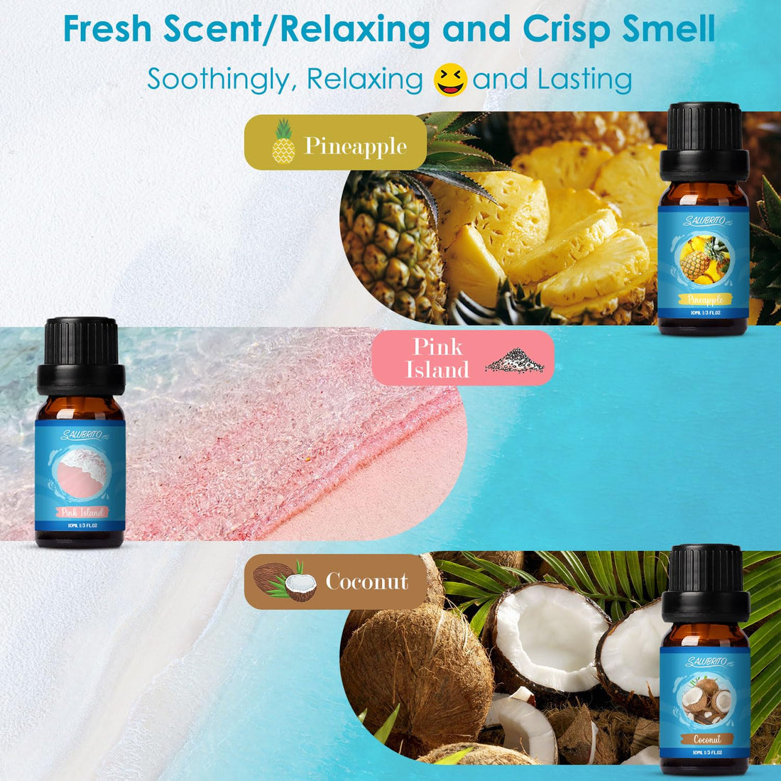 SALUBRITO Halloween Fragrance Oils Set