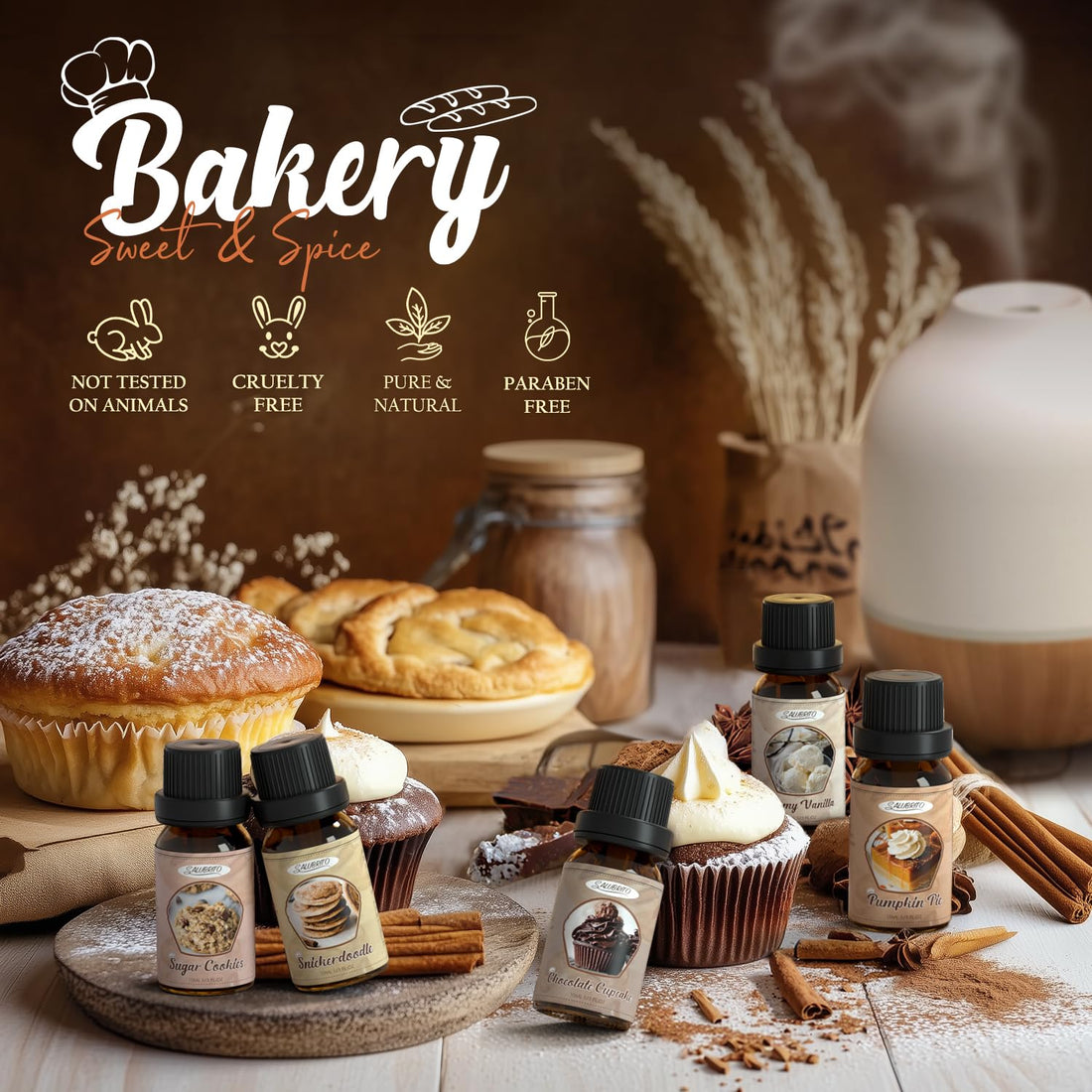 SALUBRITO Halloween Fragrance Oils Set