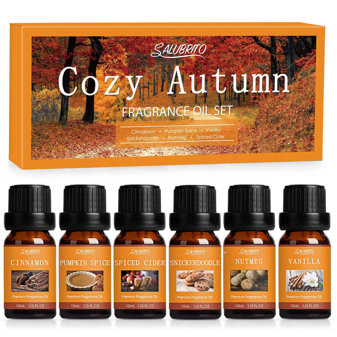SALUBRITO Halloween Fragrance Oils Set