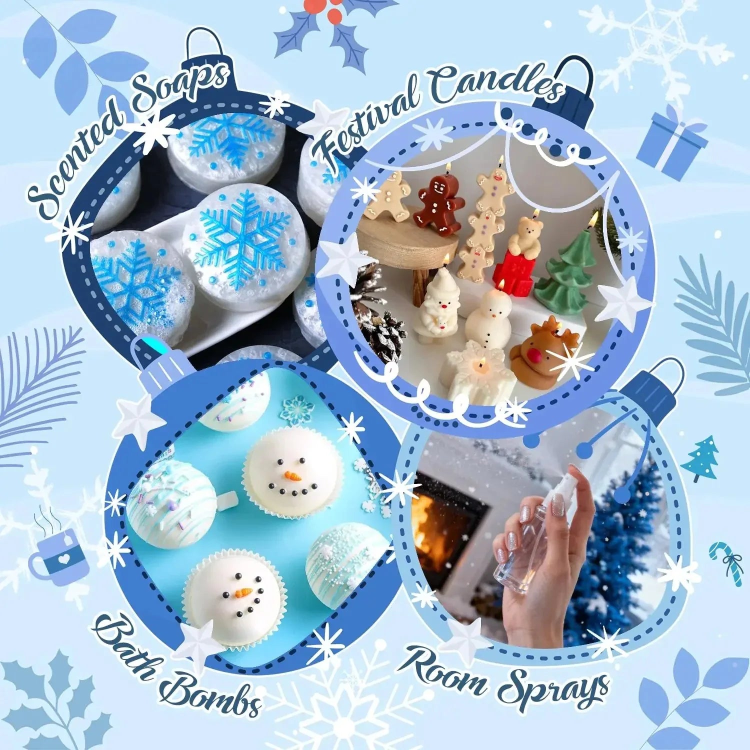 SALUBRITO Halloween Fragrance Oils Set - CRYSTALOIL