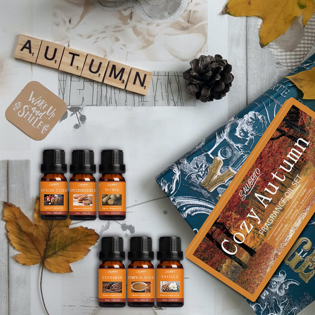 SALUBRITO Halloween Fragrance Oils Set