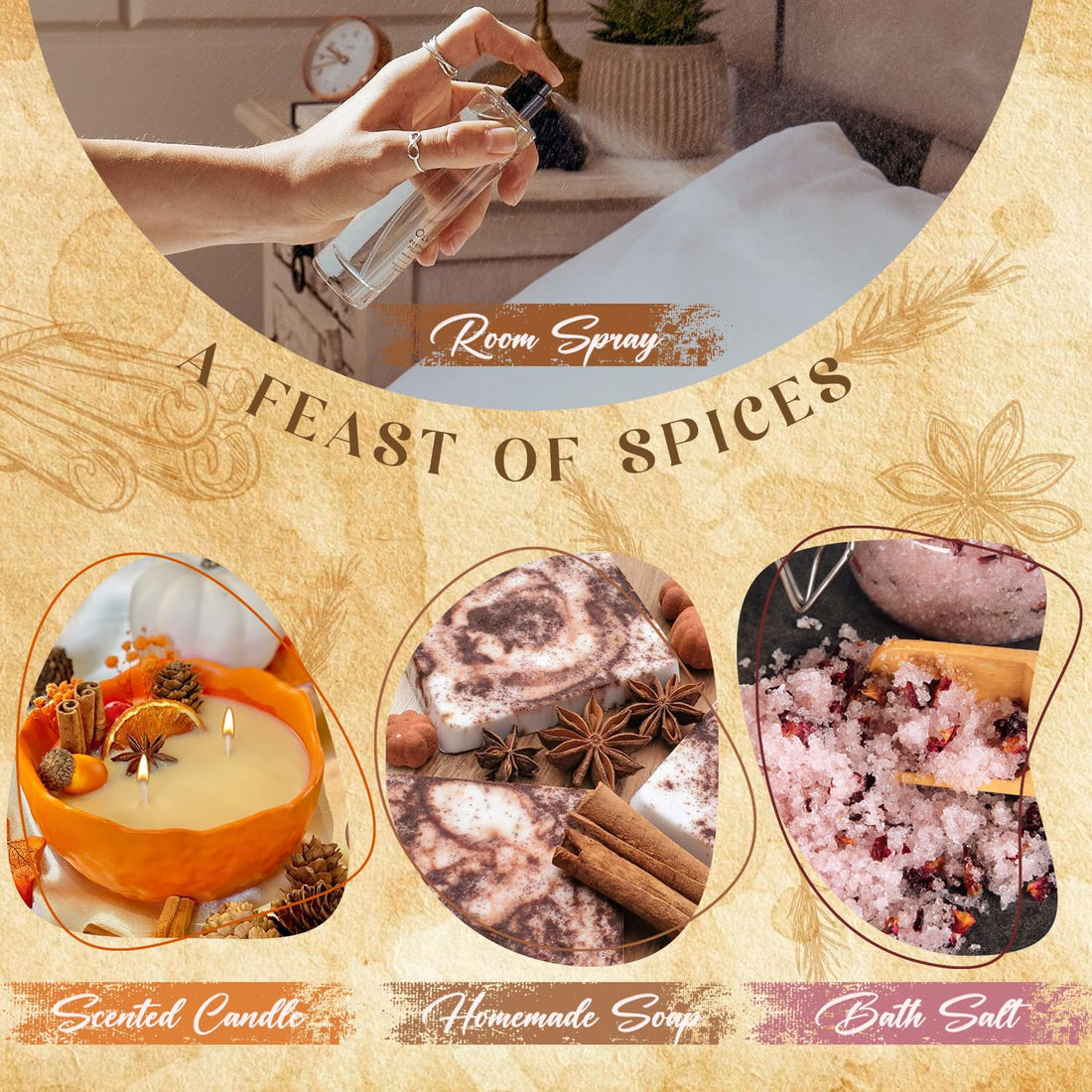SALUBRITO Halloween Fragrance Oils Set