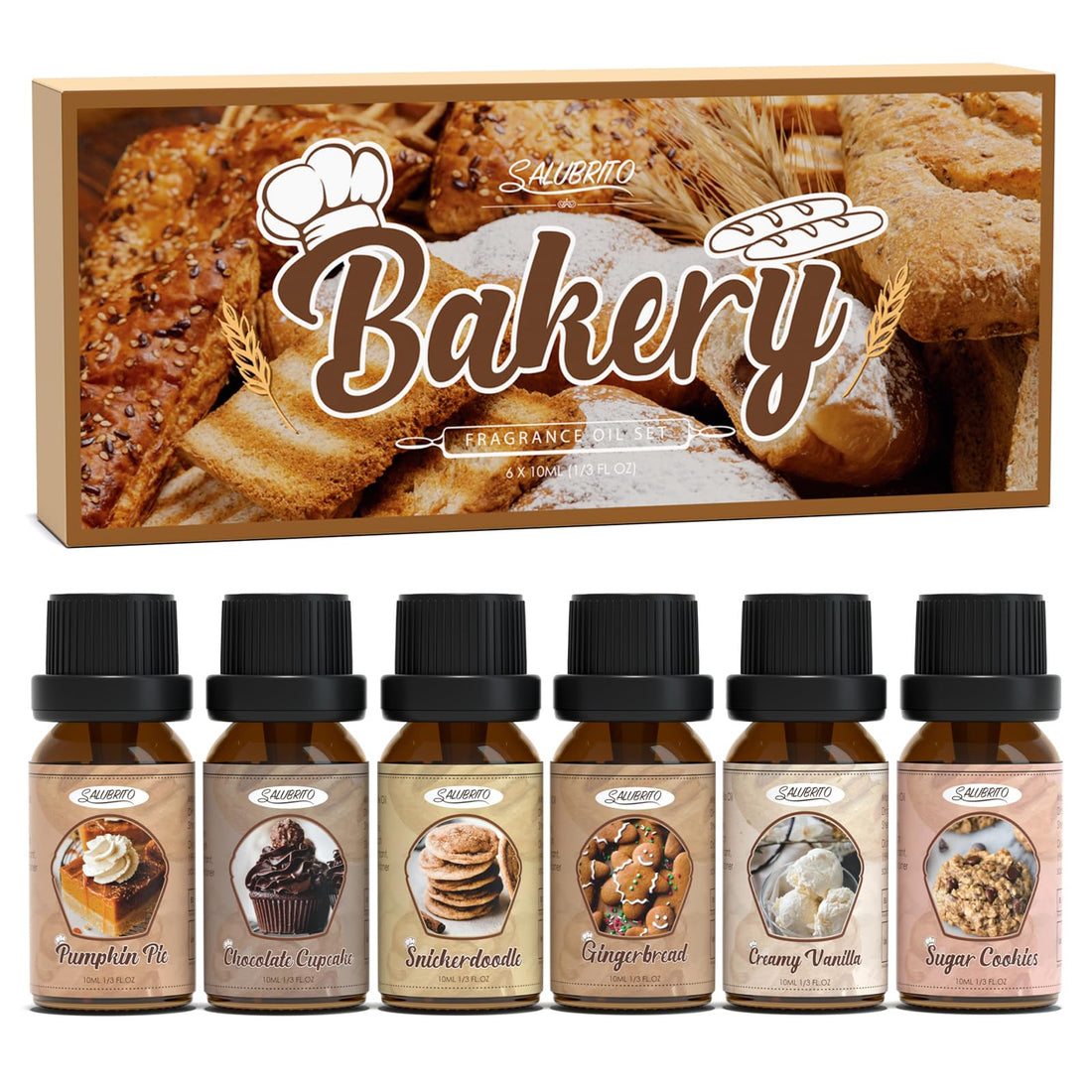 SALUBRITO Halloween Fragrance Oils Set