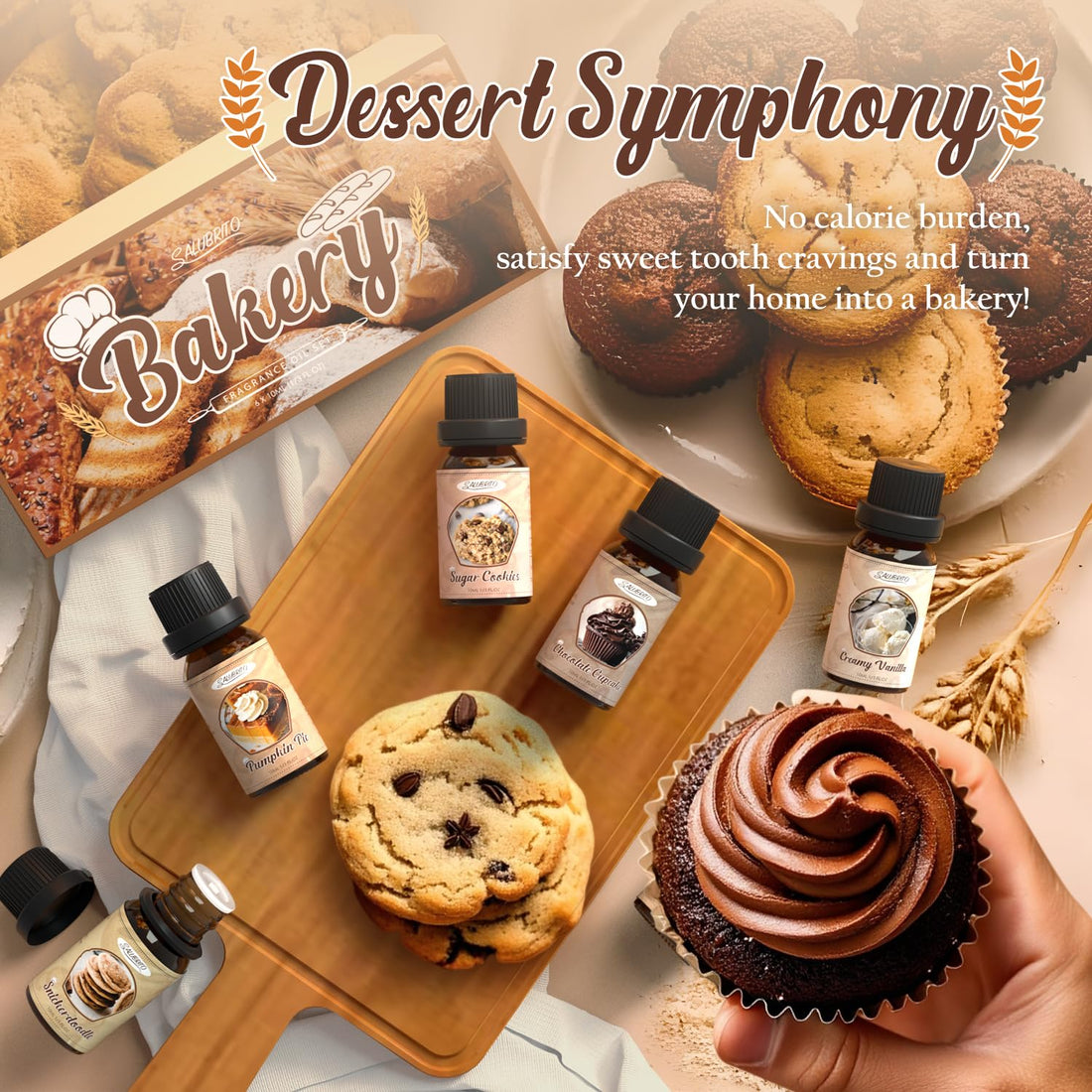 SALUBRITO Halloween Fragrance Oils Set
