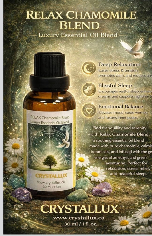 4  bottles Relax Chamomile Luxury Blend