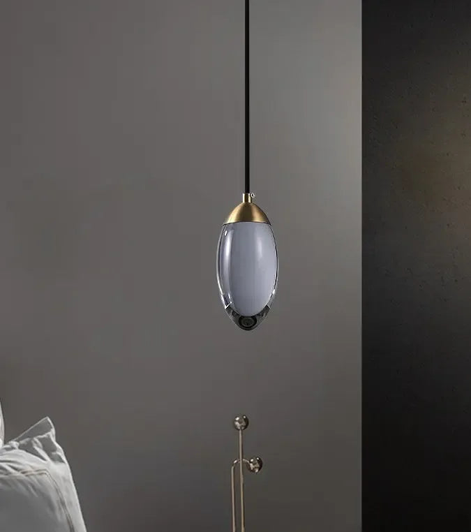 Postmodern All Copper Crystal Chandelier Bedroom - CRYSTALOIL