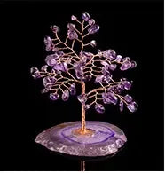 Crystal Lucky Tree Lucky Tree Natural Agate Piece Lucky Tree, Crafted with meticulous attention, this enchanting piece radiates positive energy - CRYSTALOIL