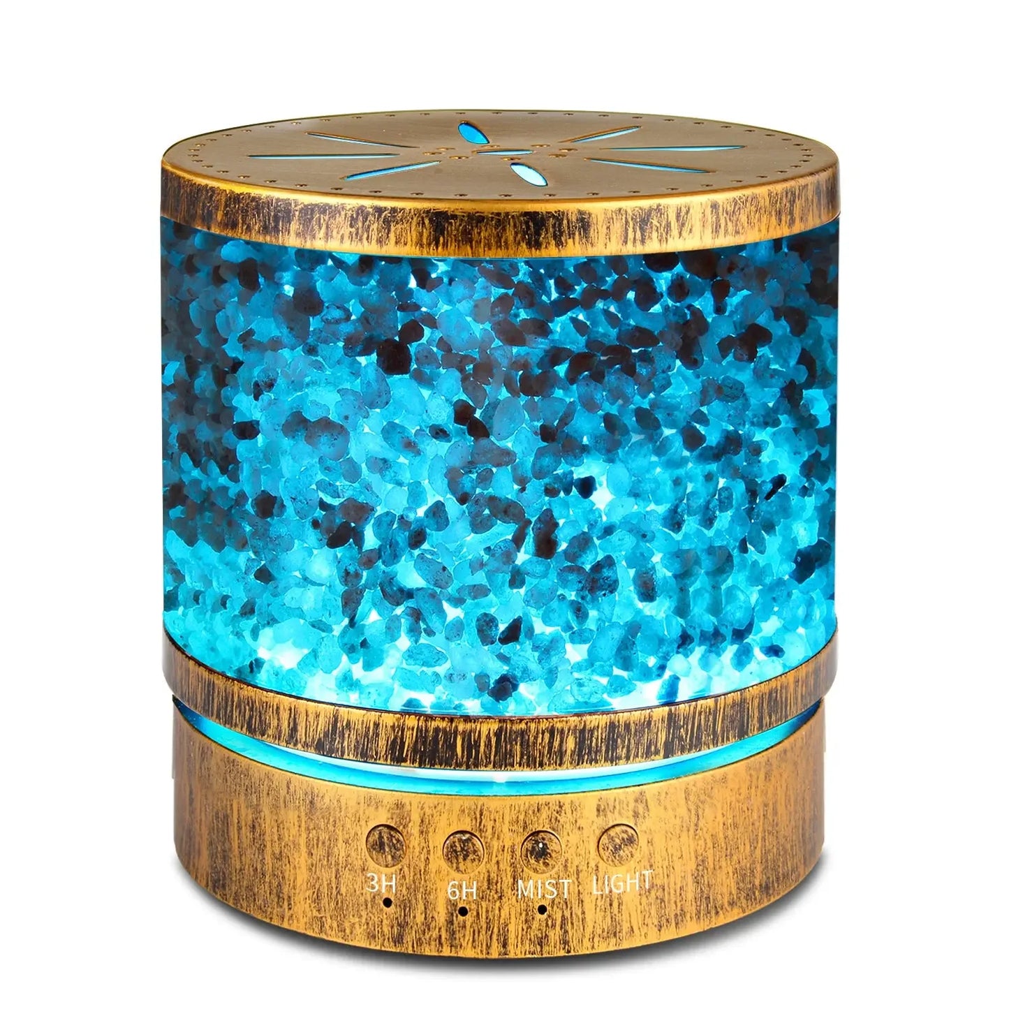 Essential Oil Diffuser Of Large Capacity Aromatherapy Diffuser, enjoy a beautiful copper based diffuser , - CRYSTALOIL