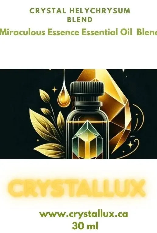 Luxury Helichrysum Essential Oil for Skin Rejuvenation and Regeneration - CRYSTALOIL