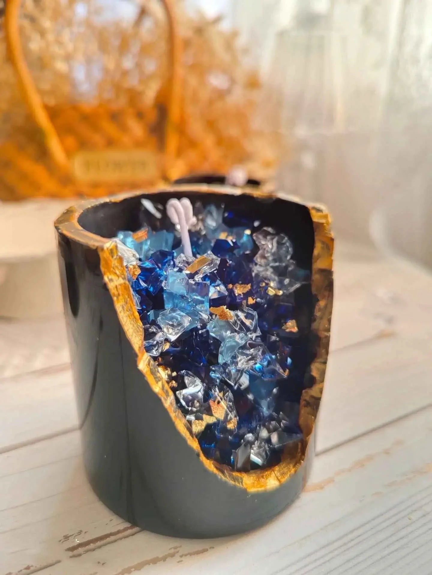 Crystal Aromatherapy Candles for Home Fragrance and Relaxation - CRYSTALOIL