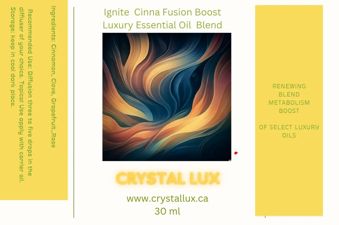 Premium Ignite Cinna Fusion Boost Essential Luxury Oil - CRYSTALOIL