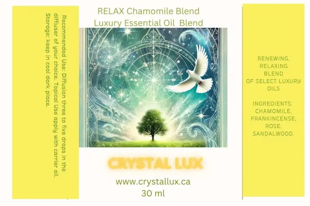 Relax Chamomile Luxury Blend - CRYSTALOIL