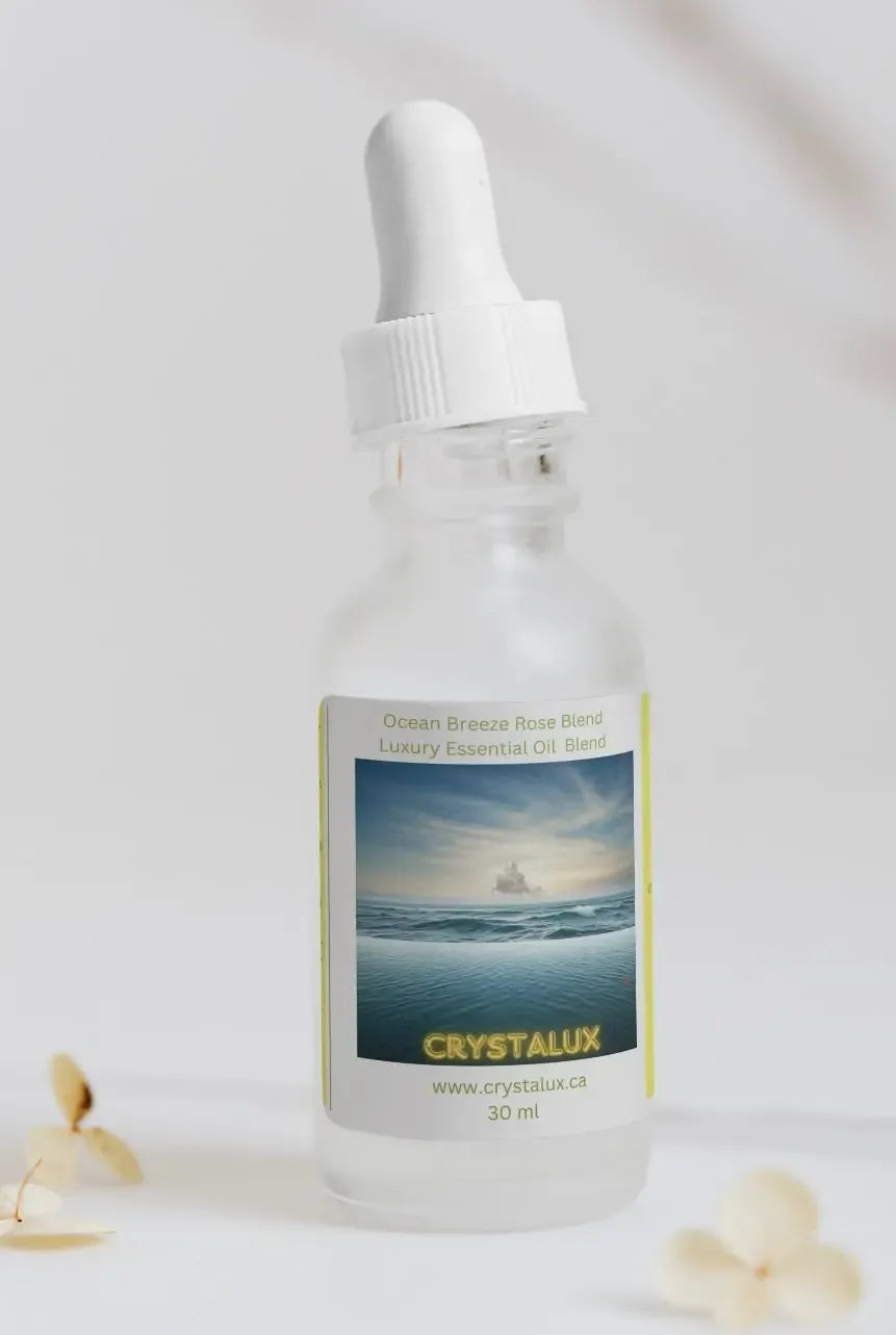 Ocean breeze invigorating blend Rose Sandalwood Essential Oil Blend - CRYSTALOIL