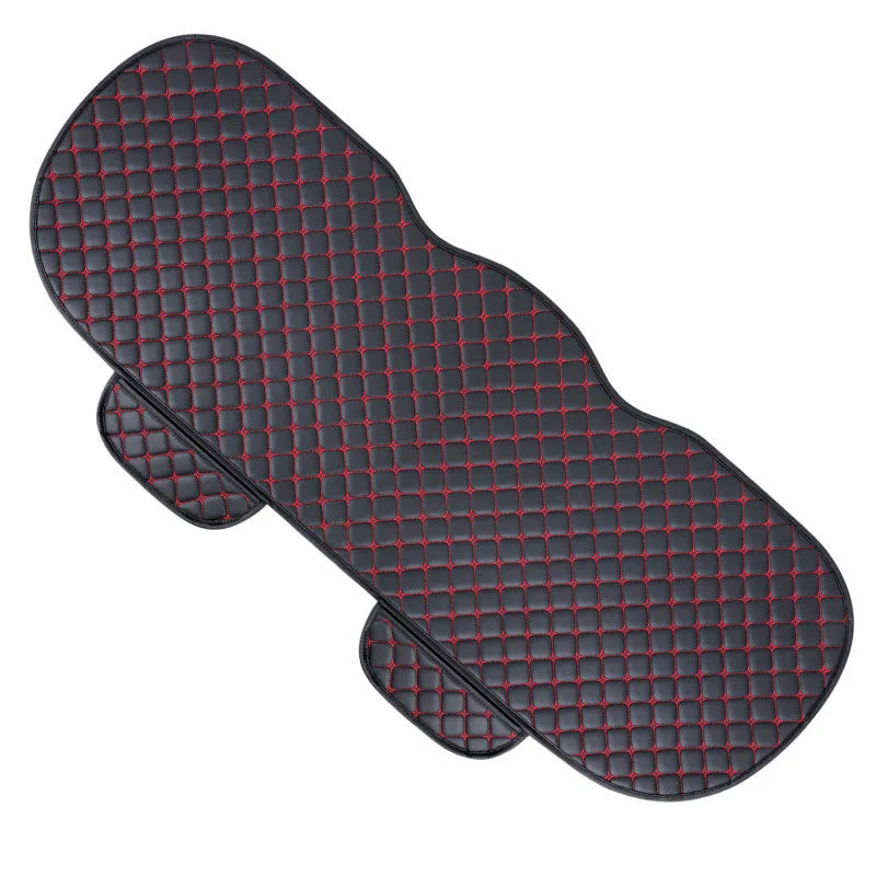 SEAMETAL Artificial Leather Car Seat Covers Four Seasons Car Seat Cover Interior Leather Seats Protector Chair Mats Accessories - CRYSTALOIL
