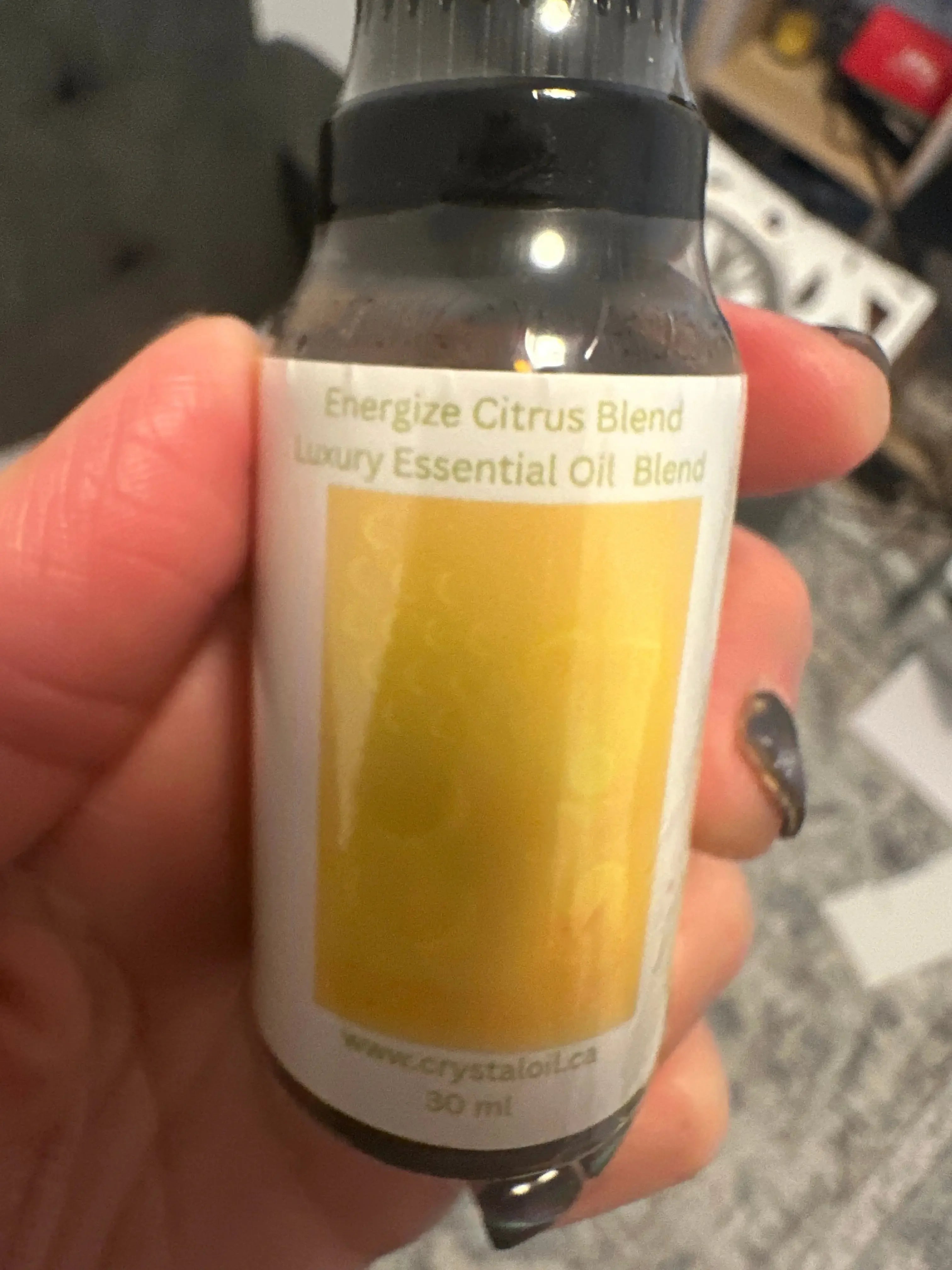 Energize citrus, luxury essential oil blends - CRYSTALOIL