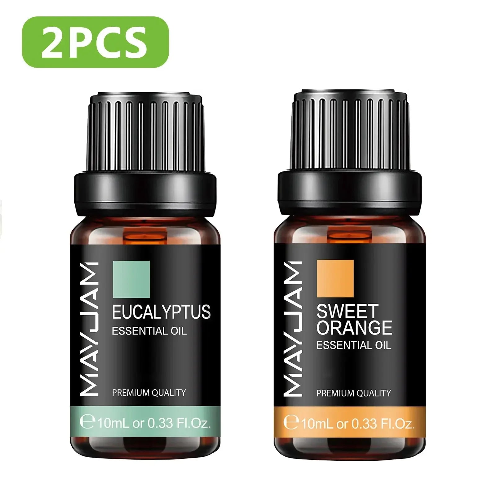 MAYJAM Essential Oil Citronella Jasmine Eucalyptus Sweet Orange - CRYSTALOIL