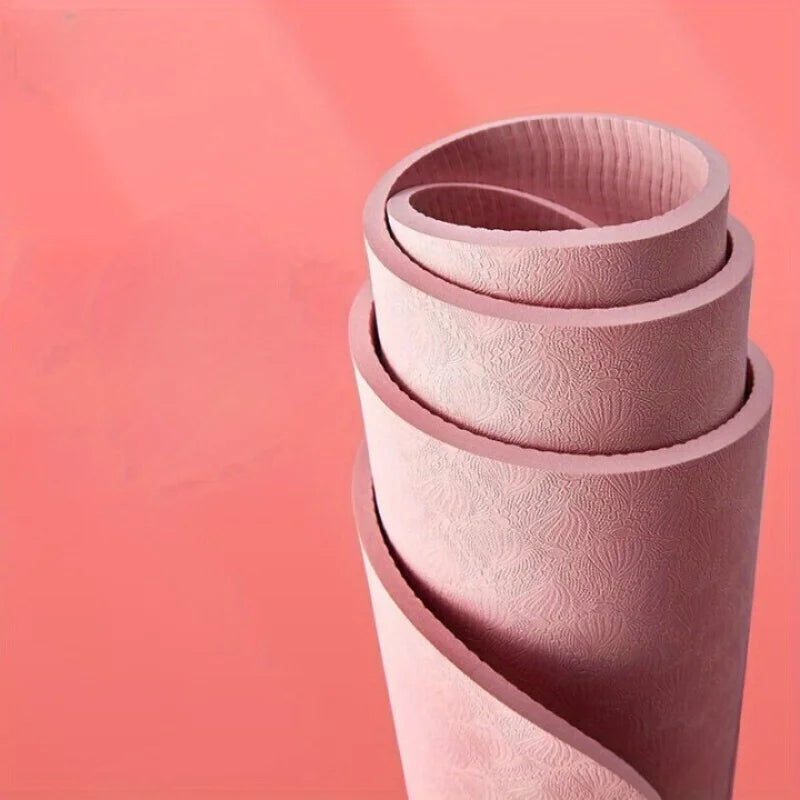 72*31inch Yoga mat, thickened soundproof mat, anti slip and shock-absorbing fitness yoga mat, suitable for indoor use
