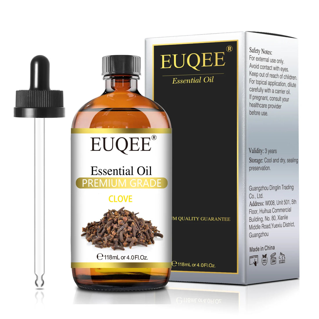 EUQEE 4 Fl Oz Essential Oils for Aromatherapy Humidifiers