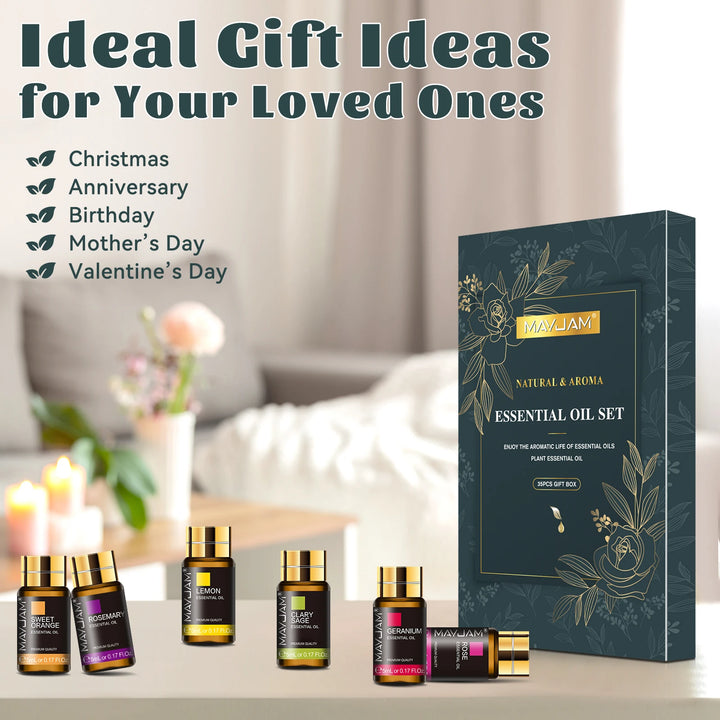 MAYJAM 35 Bottles Essential Oils Gift Sets