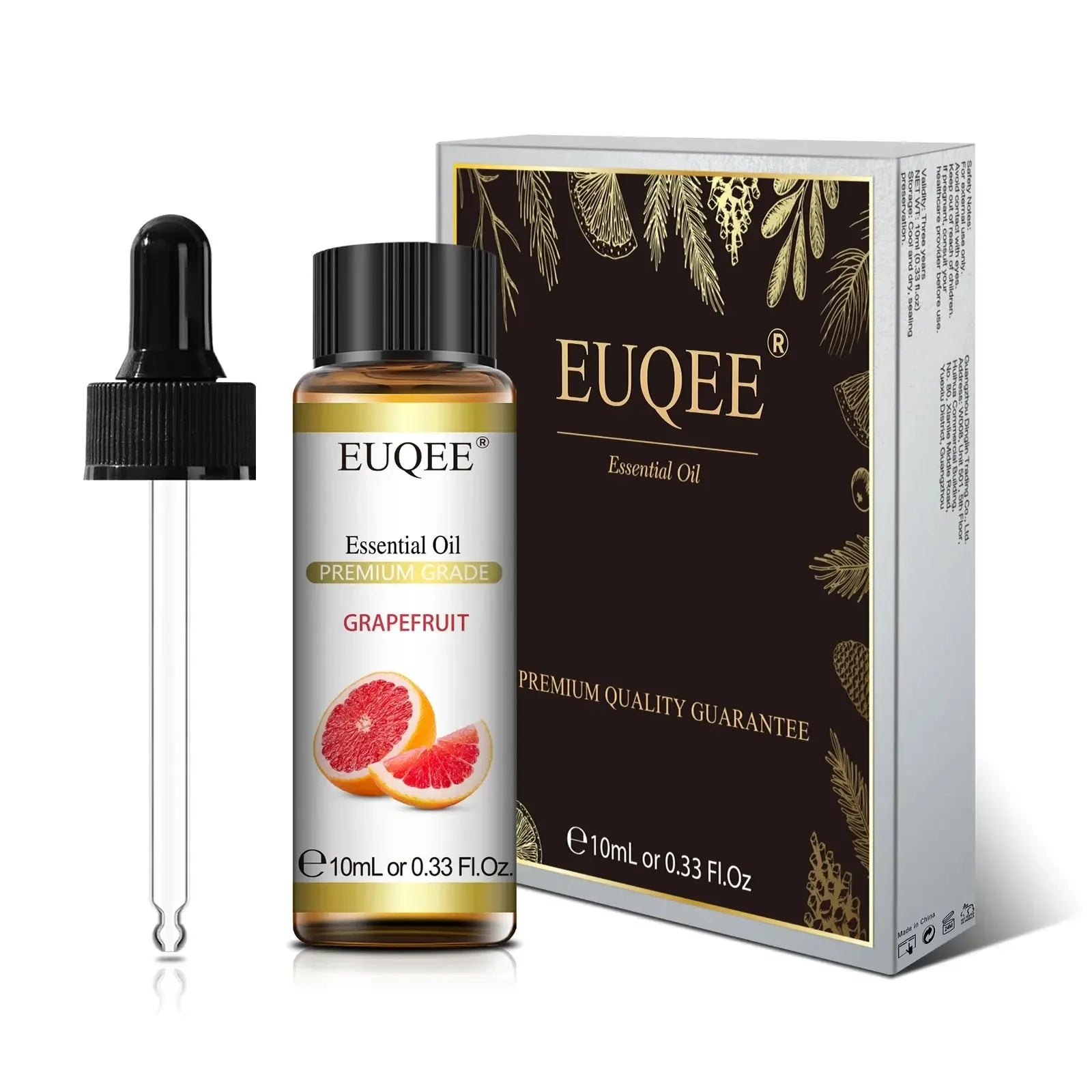 EUQEE 10ml Natural Plant Essential Oil - CRYSTALOIL