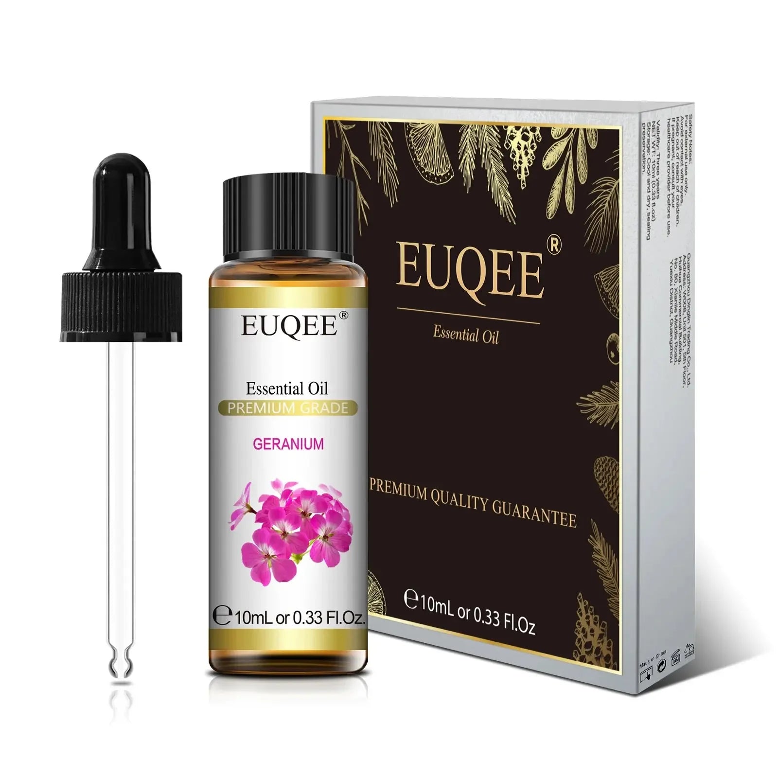 EUQEE 10ml Natural Plant Essential Oil - CRYSTALOIL