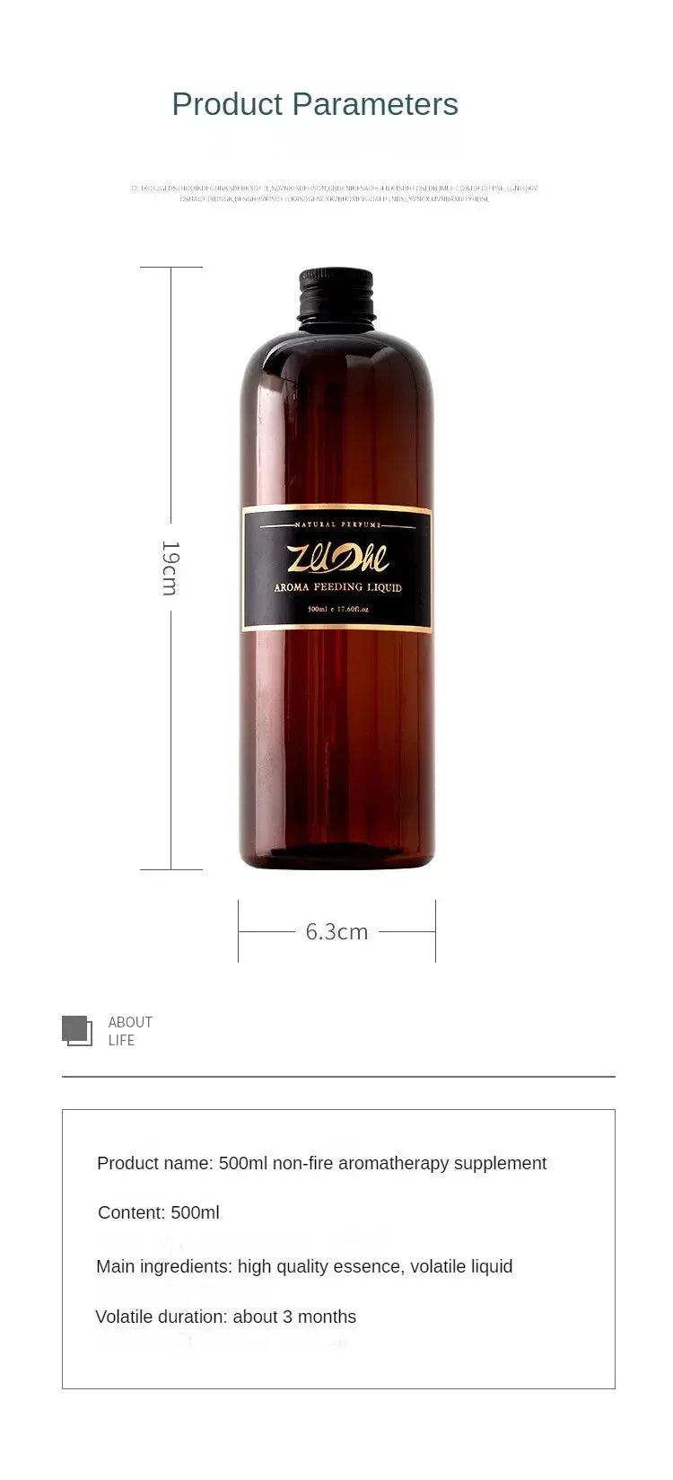 DIY House Fragrance Essential Oil 500ml - CRYSTALOIL