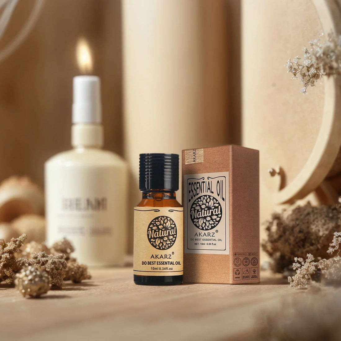 AKARZ Geranium Musk Eucalyptus Spearmint