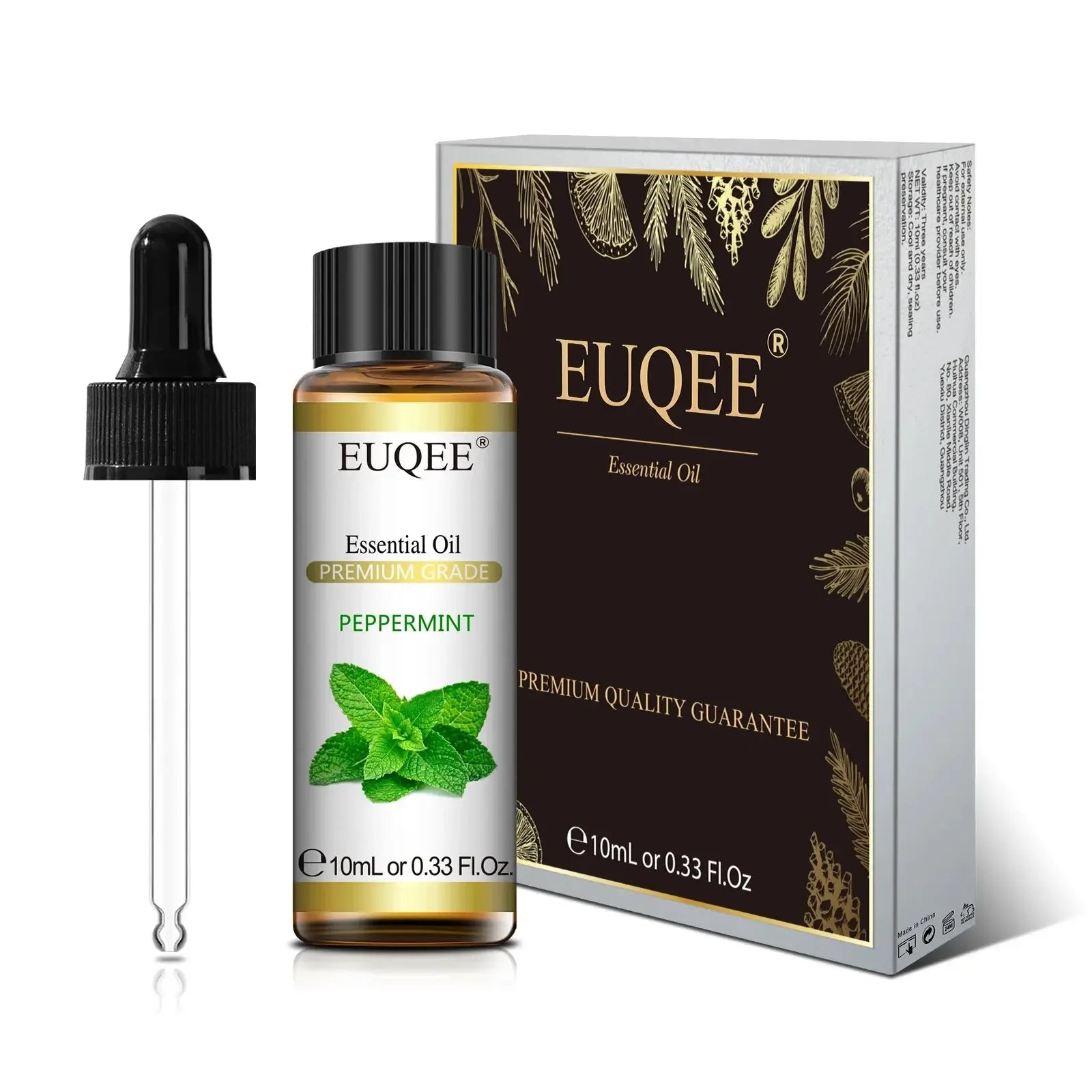 EUQEE 10ml Natural Plant Essential Oil - CRYSTALOIL