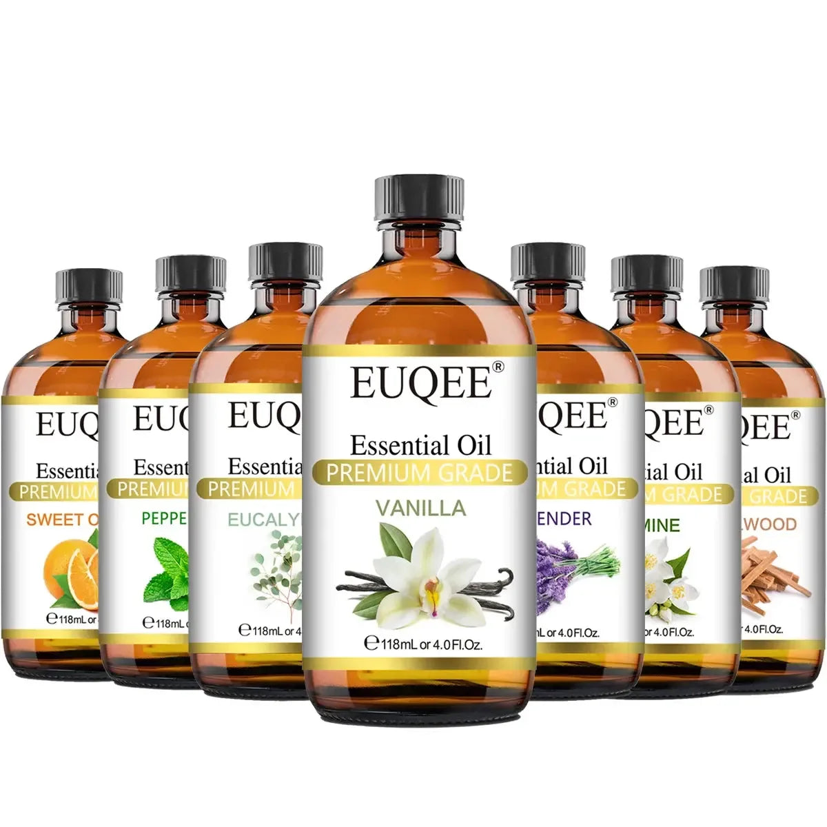 EUQEE 4 Fl Oz Essential Oils for Aromatherapy Humidifiers - CRYSTALOIL
