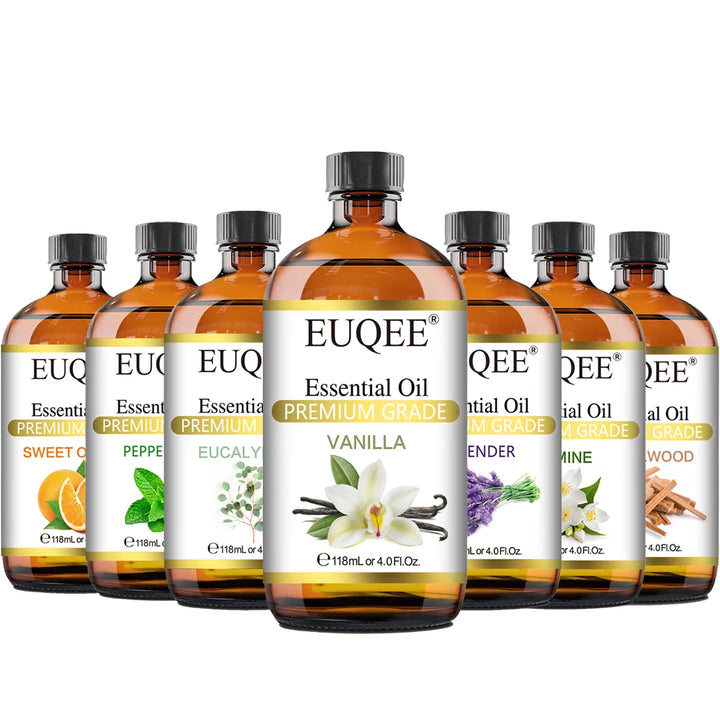 EUQEE 4 Fl Oz Essential Oils for Aromatherapy Humidifiers