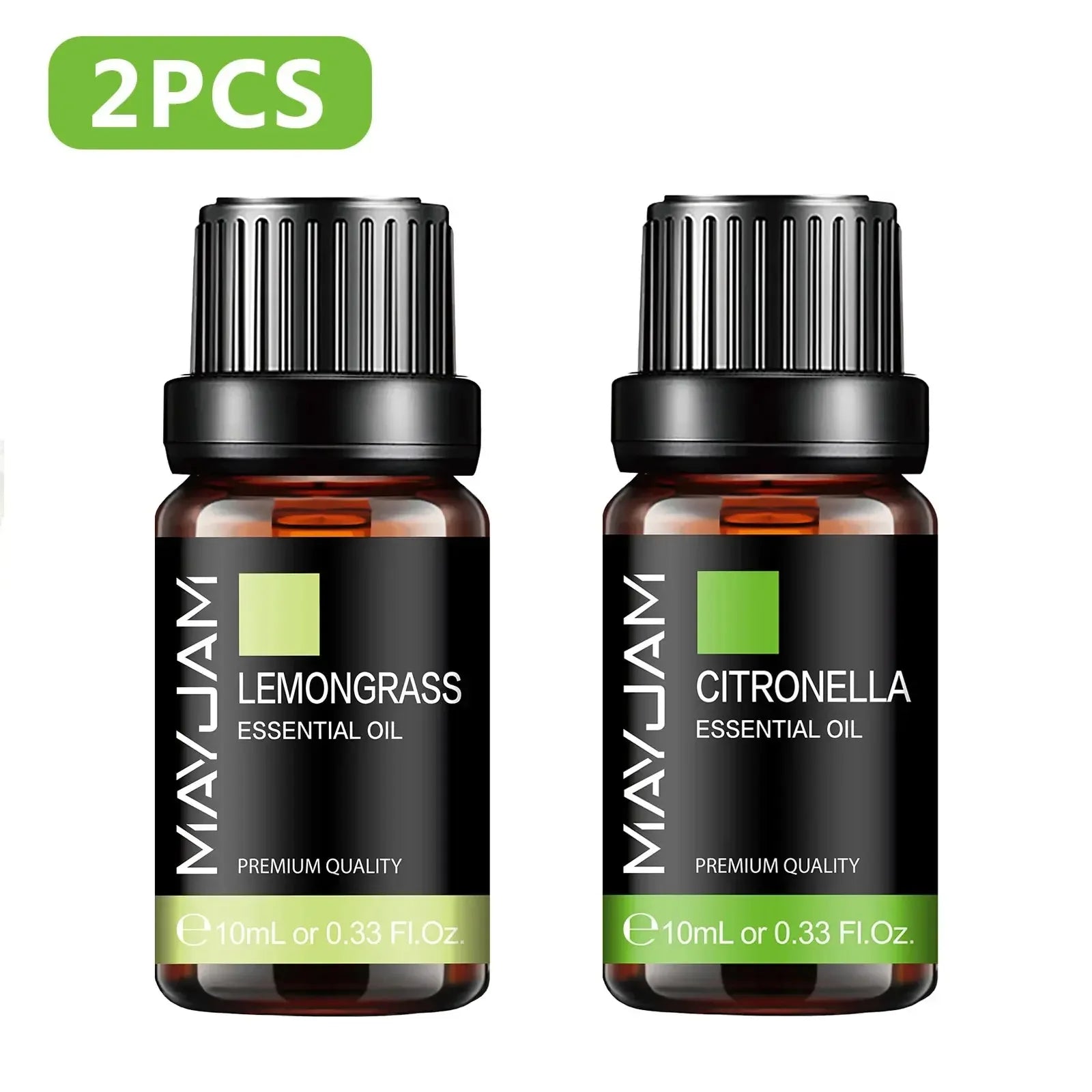 MAYJAM Essential Oil Citronella Jasmine Eucalyptus Sweet Orange - CRYSTALOIL