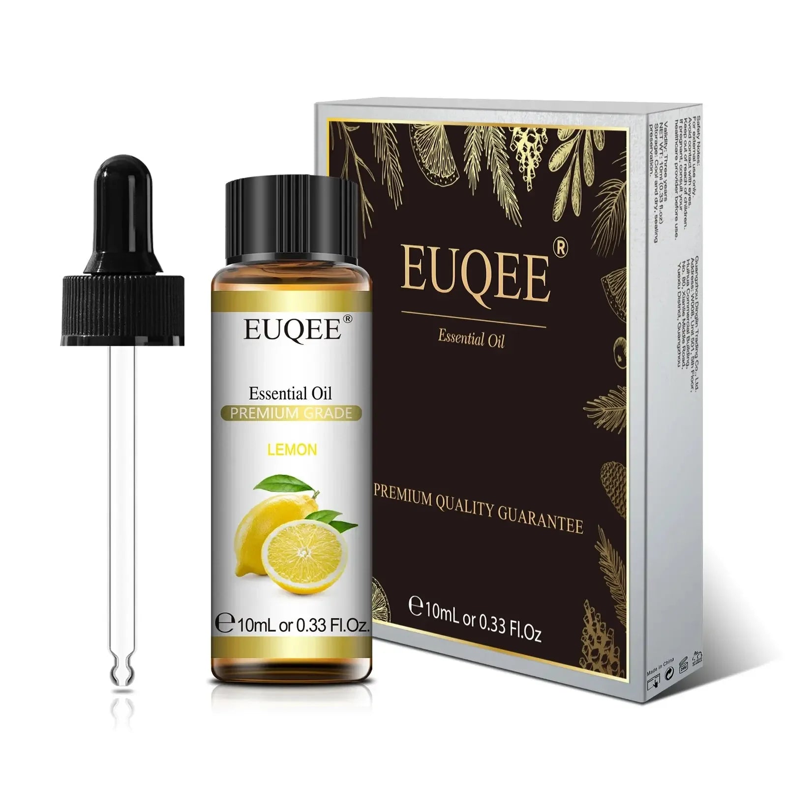 EUQEE 10ml Natural Plant Essential Oil - CRYSTALOIL