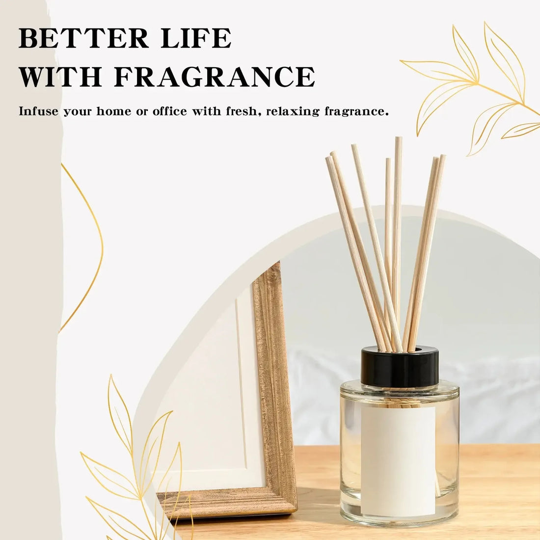 EUQEE 10ML/60ML Fragrance Oil For Diffuser Aromatherapy Lilac Gardenia Coconut & Vanilla White Musk DIY Soap Scented Candle - CRYSTALOIL