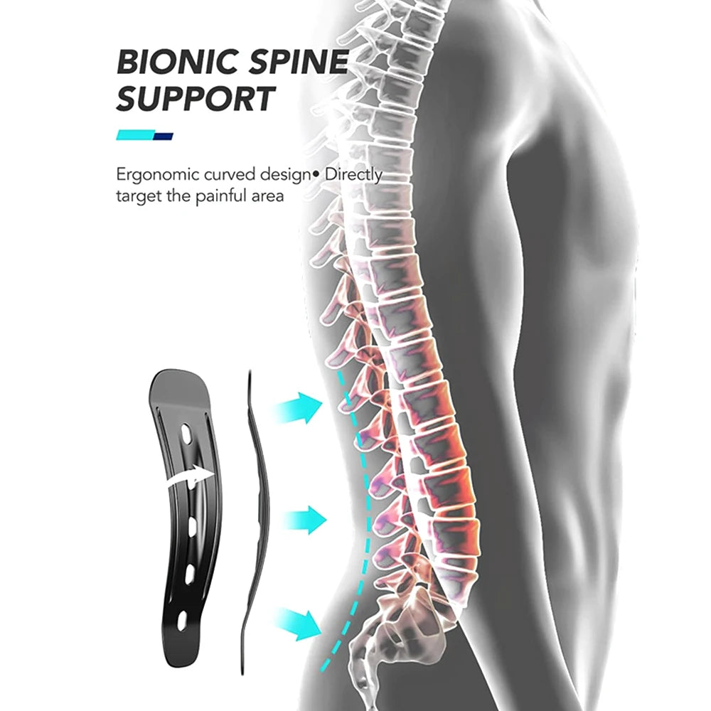 Lower Back Brace for Pain Relief,Back Support Belt, Flexible Lumbar Support Waist Belt for Lifting At Work,Scoliosis Pain Relief