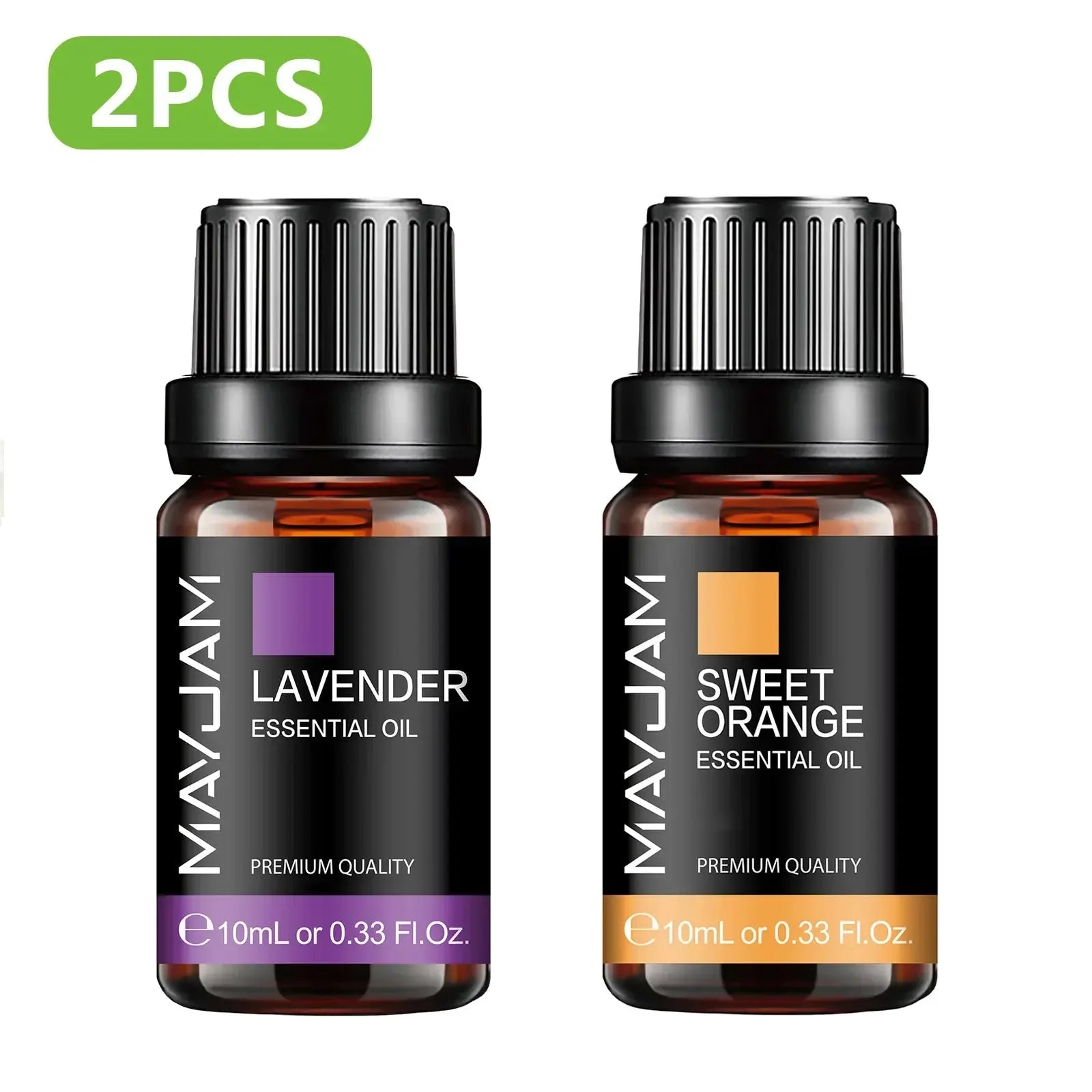 MAYJAM Essential Oil Citronella Jasmine Eucalyptus Sweet Orange - CRYSTALOIL