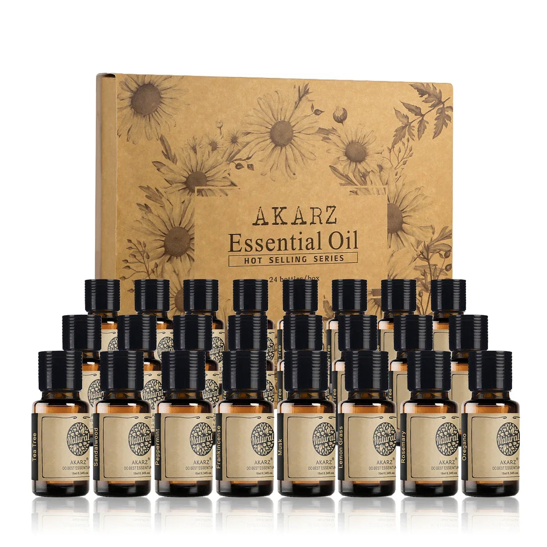 AKARZ Geranium Musk Eucalyptus Spearmint