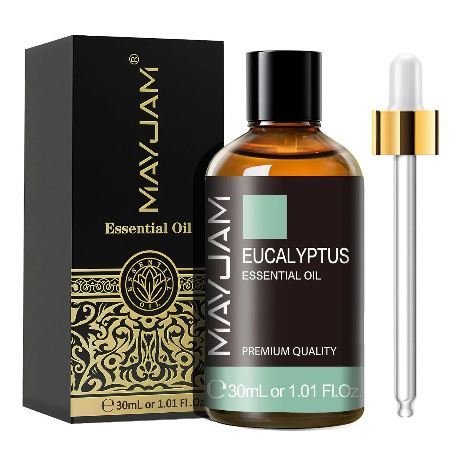 MAYJAM Essential Oil Citronella Jasmine Eucalyptus Sweet Orange - CRYSTALOIL