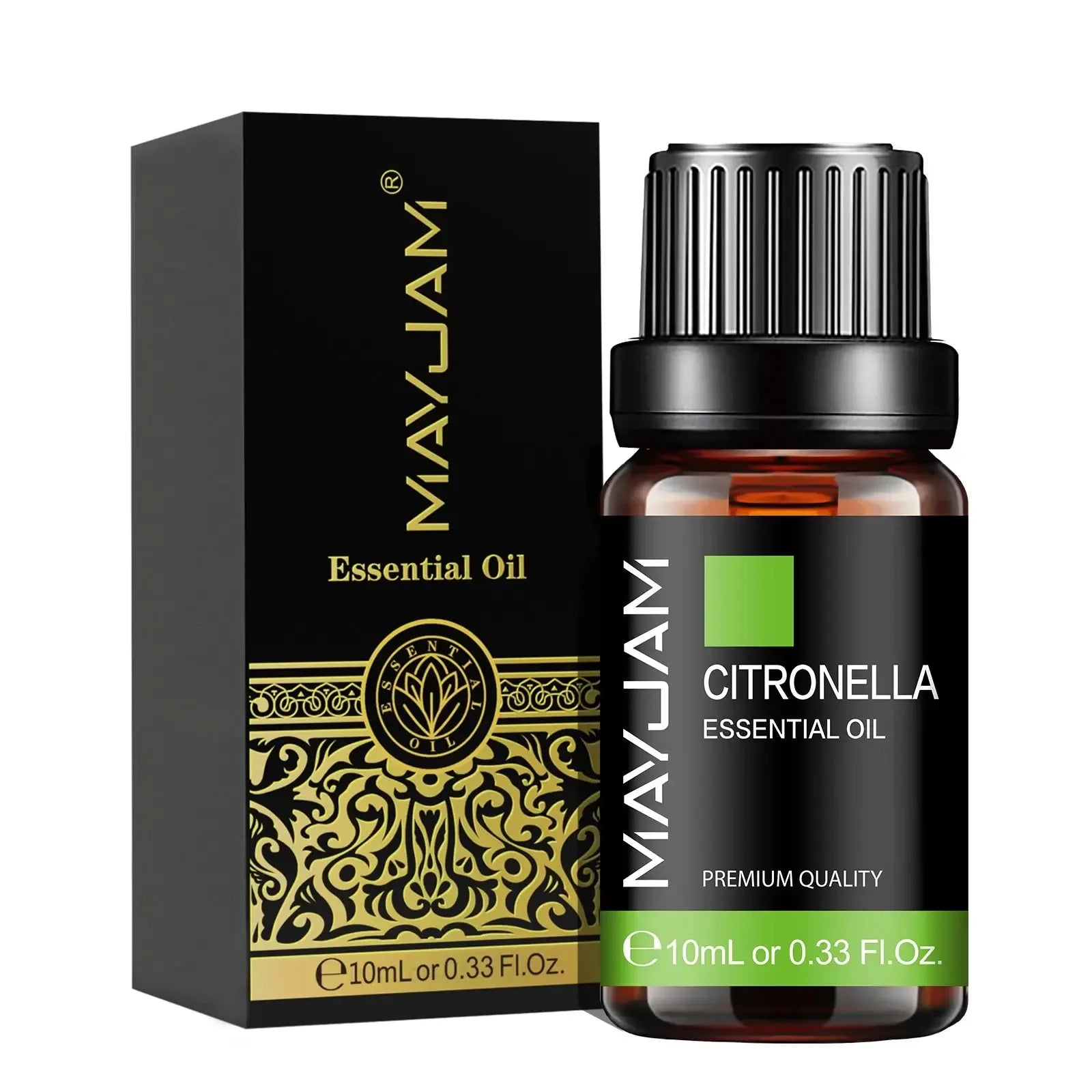 MAYJAM Essential Oil Citronella Jasmine Eucalyptus Sweet Orange - CRYSTALOIL
