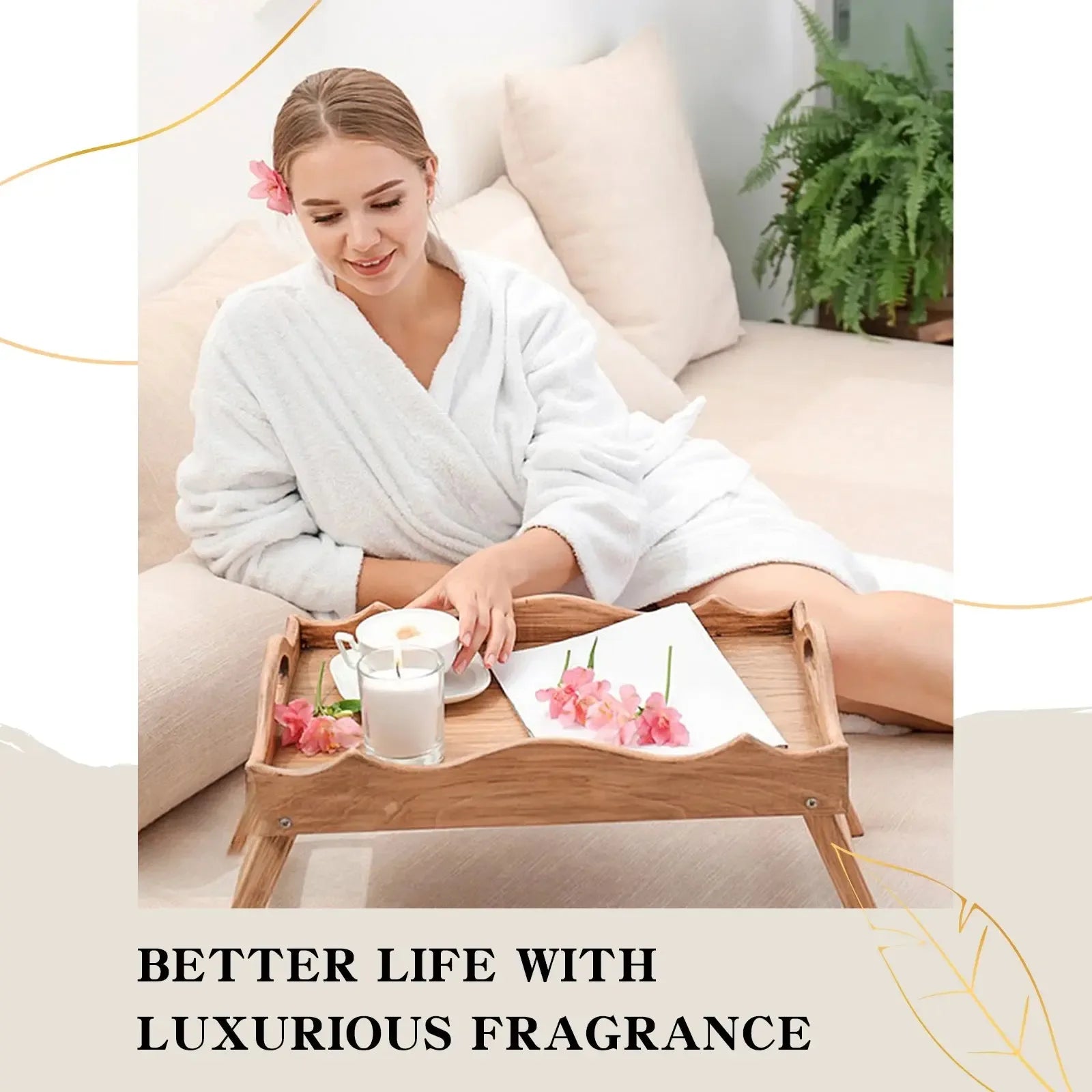 EUQEE 10ML/60ML Fragrance Oil For Diffuser Aromatherapy Lilac Gardenia Coconut & Vanilla White Musk DIY Soap Scented Candle - CRYSTALOIL