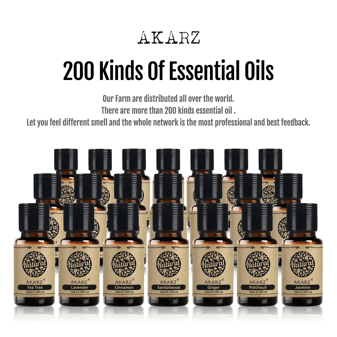 AKARZ Geranium Musk Eucalyptus Spearmint