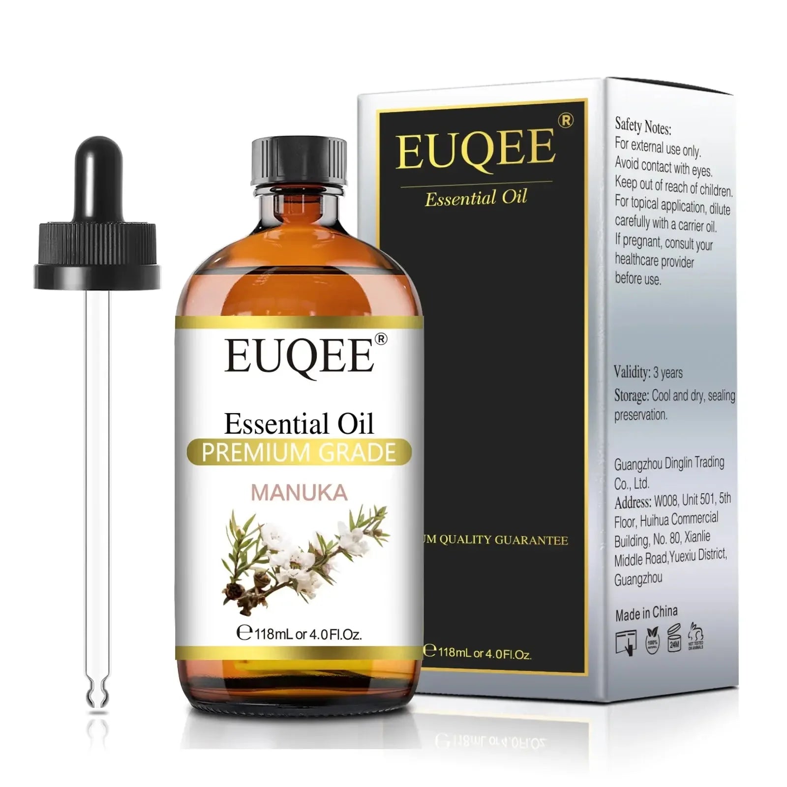 EUQEE 4 Fl Oz Essential Oils for Aromatherapy Humidifiers - CRYSTALOIL