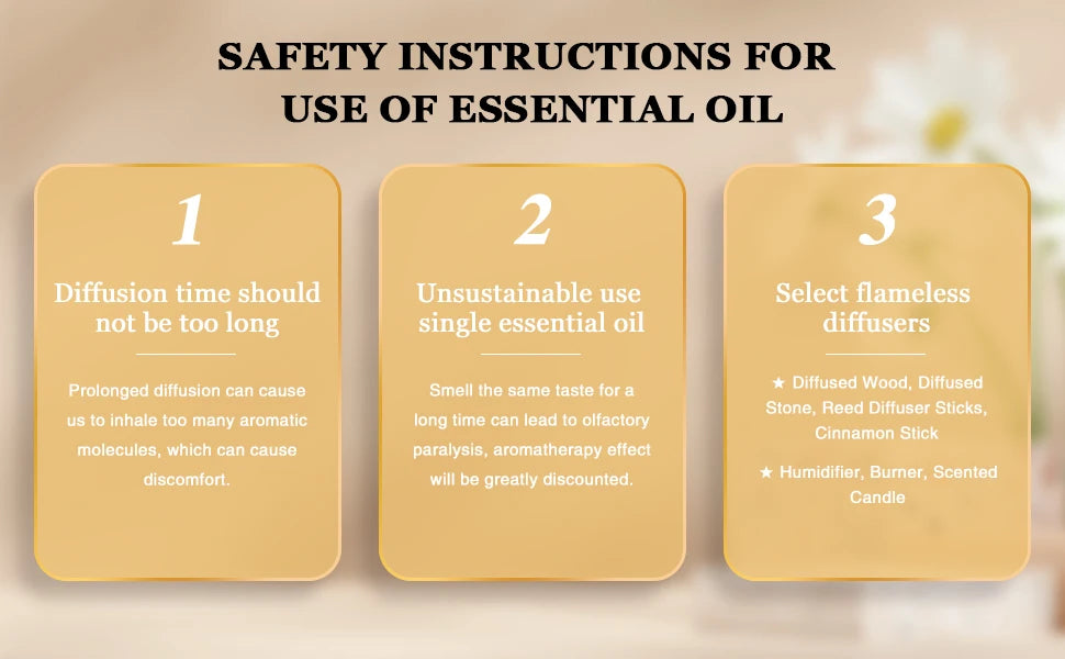 EUQEE 10ml Natural Plant Essential Oil