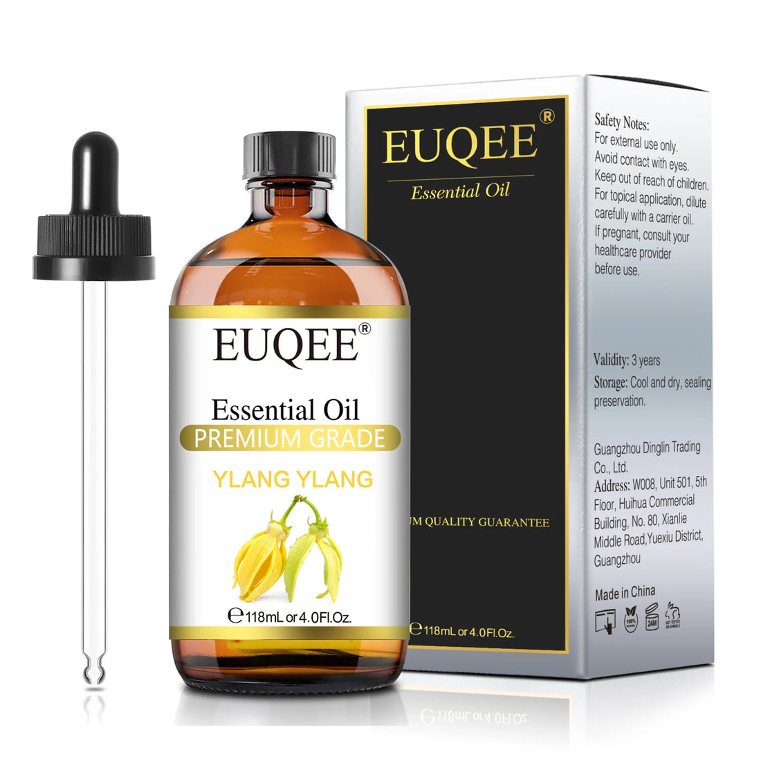 EUQEE 4 Fl Oz Essential Oils for Aromatherapy Humidifiers